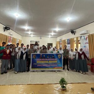 Bag SDM Polres Bima, Gelar Sosialisasi Penerimaan Terpadu Anggota Polri T.A. 2026 di SMAN I Woha dan SMA KAE