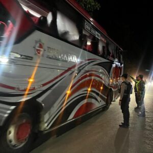 Cegah Gangguan Kamtibmas Pos Pam Woha Operasi Ketupat Rinjani Polres Bima Kabupaten Menggelar Patroli Rutin