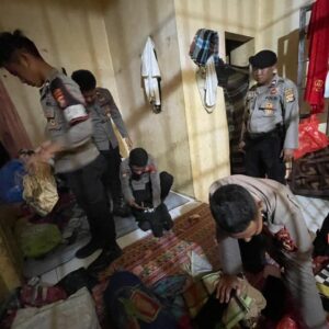Sat Tahti Polres Bima Kota Laksanakan Pengawasan dan Penggeledahan Tahanan, Antisipasi Barang Terlarang