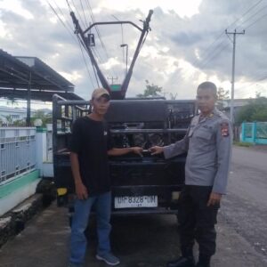 Dapat Bantuan Satu Unit Hantraktor, Kelompok Tani di Desa Dena: Terimakasih Pak Kapolres Bima Kabupaten