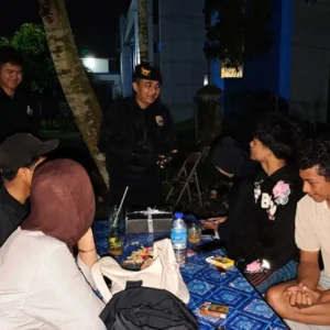 Jaga Keamanan Wilayah, Tim Patroli Perintis Presisi Polres Lombok Barat Perketat Pengawasan di Giri Menang Park