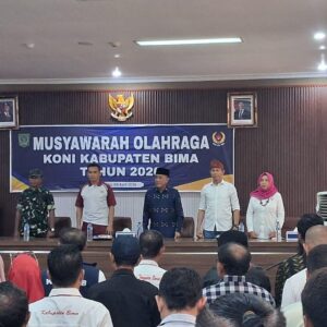 Wakapolres Bima Kabupaten Hadiri Pemilihan Ketua Koni Kabupaten Bima Periode 2026-2030
