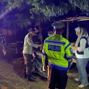 Pamapta Patroli Humanis Piket Fungsi Polres Bima Kabupaten Kembali Menggelar Patroli Gabungan Guna Mencegah Timbulnya Aksi Gangguan kamtibmas di Wilayah Hukumnya