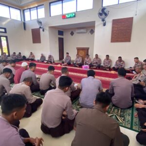 Binrohtal Personel Polres Bima Kota, Perkuat Iman dan Integritas Anggota