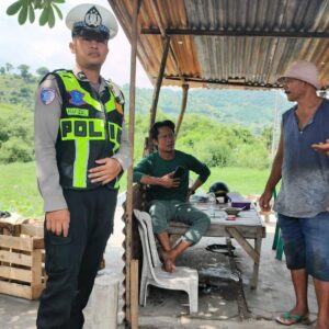 “Polri Untuk Masyarakat”Peduli Keselamatan, Satlantas Polres Bima Kabupaten Sosialisasikan Tatatertib Berlalulintas