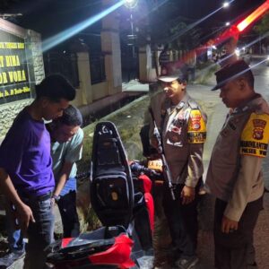 Antisipasi Peredaran Senjata Tajam, Senpi rakitan,anak panah Hingga Peredaran Gelap Narkoba Polsek Woha Masifkan Razia dan Sweeping
