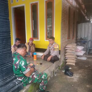 Bhabinkamtibmas Desa Mataiyang Aktif Sambangi Warga, Sampaikan Himbauan Kamtibmas
