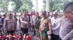 Bhabinkamtibmas Kelayu Selatan Cek Tanaman Jagung, Dorong Petani Dukung Ketahanan Pangan