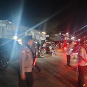 Polres Bima Kota Kawal dan Amankan Pelepasan Jamaah Haji Kecamatan Sape