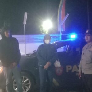 Ciptakan Rasa Aman di Malam Hari, Polsek Rhee Intensifkan Patroli Blue Light dan KRYD