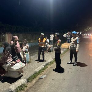 Polres Dompu Gelar Patroli Harkamtibmas Malam Hari, Ciptakan Situasi Aman dan Kondusif
