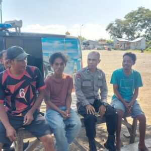 Sat Binmas Polres Dompu Intensifkan Himbauan Kamtibmas di Terminal Ginte
