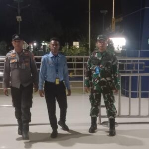 Menjamin Keamanan Obyek Vital,Polsek KP3 Polres Bima Kabupaten Menggelar Patroli Rutin di Kawasan Bandara SMS Bima