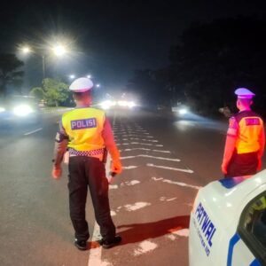 Satlantas Polres Lombok Barat Intensifkan Patroli Malam Demi Redam Aksi Balap Liar
