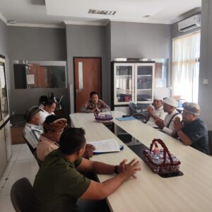 Polres Lombok Utara Perkuat Sinergitas dengan Pengurus Pura Manik Sari Batu Beleq Pusuk