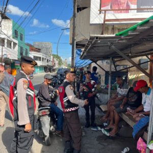 PATROLI PERINTIS PRESISI SAT SAMAPTA POLRES DOMPU CIPTAKAN SITUASI KAMTIBMAS YANG KONDUSIF