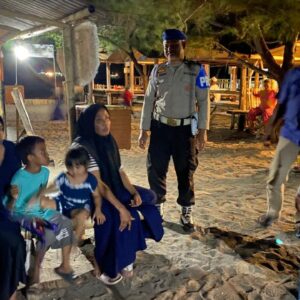 Cegah Aksi Kriminal di Jam Rawan, Polsek Lembar Gencarkan Patroli KRYD hingga Dini Hari