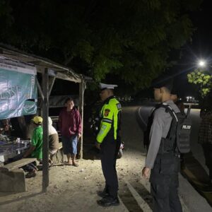 Meningkatkan Pelayanan dan Respon Cepat, Piket Gabungan Fungsi Polres Bima Masifkan Patroli Malam Hari