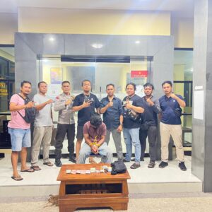 Team Puma Polres Lombok Utara Bekuk Pelaku Pencurian di RSUD, Sempat Buang Barang Bukti di Sawah