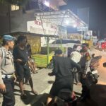 PAMAPTA I POLRES DOMPU INTENSIFKAN PATROLI MALAM DAN HIMBAUAN KAMTIBMAS DI WILAYAH KOTA