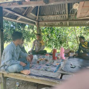 Polres Loteng Sosialisasikan Ketahanan Pangan Dukung Program Presiden RI