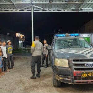 Polsek Sakra Timur Gelar Patroli Blue Light dan KRYD untuk Ciptakan Situasi Aman Kondusif