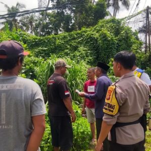 Polri Gerakkan Warga Meninting Manfaatkan Lahan Tidur