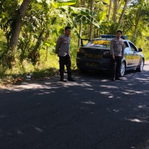 Patroli Siang, Polsek Janapria Antisipasi 3C dan Gangguan Kamtibmas