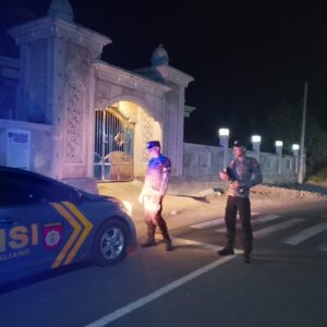 Polsek Batukliang Intensifkan Patroli Blue Light, Antisipasi 3C dan Balap Liar