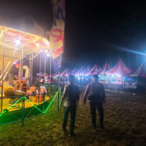 Polsek Pringgarata Amankan Hiburan Malam di Desa Sintung, Pastikan Acara Berjalan Aman dan Kondusif