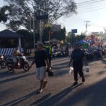 SAT LANTAS POLRES DOMPU LAKSANAKAN PENGAMANAN CAR FREE DAY, WUJUDKAN KAMSELTIBCARKLANTAS YANG AMAN DAN KONDUSIF