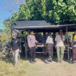 Polsek Monta, Menggelar Patroli Tempat Wisata Pantai Di wilayah Selatan Kecamatan Monta