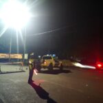 SAT LANTAS POLRES DOMPU GELAR BLUE LIGHT PATROL DAN REKAYASA LALU LINTAS UNTUK CIPTAKAN KAMSELTIBCAR LANTAS