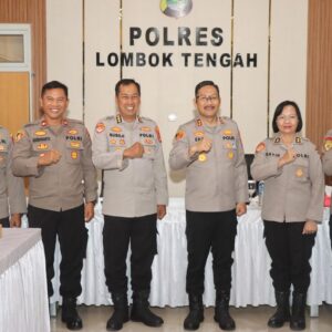 Jelang Naik Menjadi Polres Tipe A, Polda NTB Supervisi Perencanaan dan Penganggaran di Polres Lombok Tengah