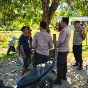 Patroli Dialogis di Kelurahan Bertong, Polsek Taliwang Ajak Warga Aktif Jaga Kamtibmas