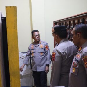 Pastikan Keamanan dan Akuntabilitas, Kapolda NTB Inspeksi Gudang Senpi Polres Bima Kota