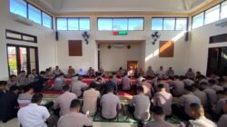 Binrohtal Rutin, Polres Bima Kota Perkuat Keimanan dan Karakter Personel