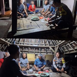 SAT BINMAS POLRES DOMPU GENCARKAN PEMBINAAN SATKAMLING, DORONG AKTIVASI KEMBALI RONDA MALAM DI LINGKUNGAN MASYARAKAT
