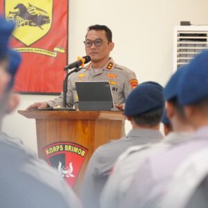 Kapolda NTB Sambangi Batalyon B Pelopor Sat Brimob di Sumbawa, Berikan Arahan Strategis untuk Perkuat Harkamtibmas