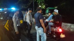 Polsek Batulayar Patroli KRYD Dini Hari di Jalur Senggigi