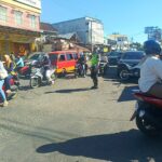 Cegah Kemacetan dan Aksi Kriminal, Sat Lantas Polres Sumbawa Rutinkan Giat Rawan Siang
