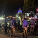 Respon Cepat Call Center 110 Polres Bima Kota, Bubarkan Aksi Balap Liar di Depan Kantor Wali Kota Bima