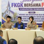 Perkuat Moderasi Beragama, Polres Sumbawa Hadiri Temu Bincang Sinergitas Tokoh Agama