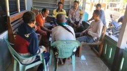 Bhabinkamtibmas Desa Lampok Intensif Sambangi Warga, Sampaikan Pesan Kamtibmas dan Antisipasi Bencana