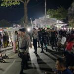 Patroli Rinjani Presisi Polres Bima Kota Sambangi Titik Keramaian, Sampaikan Pesan Kamtibmas