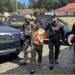 Satgas Ops Damai Cartenz 2026 Tangkap Terduga Anggota KKB Kepala Air Terkait Penembakan Karyawan PT Freeport Indonesia