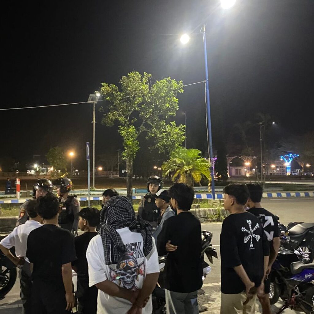 Sat Samapta Polres Lombok Barat Gencarkan Patroli Kamtibmas