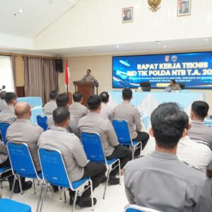 Kapolda NTB Buka Rakernis Bidang TIK, Dorong Inovasi dan Peningkatan Kinerja Berbasis Teknologi