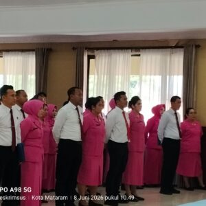 Perkuat Integritas Personel, Ditreskrimsus Polda NTB Deklarasikan Komitmen Anti Narkoba dan Pelanggaran Disiplin