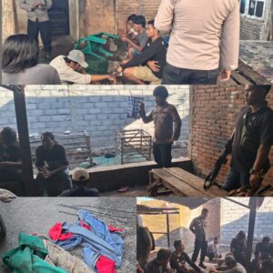 Pangkas Biang Kerok Gangguan Kamtibmas, Polsek Bolo Grebek Judi Sambung Ayam dan Sembelih Tiga Ekor Ayam Aduan